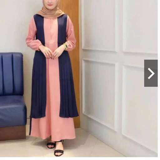 person in a pink dress