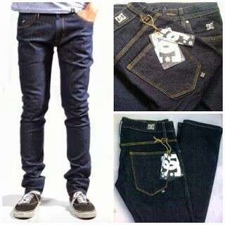 jeans with a tag
