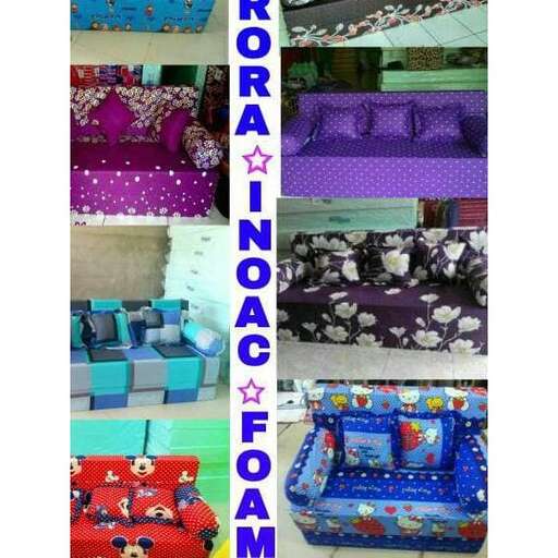 a collage of furniture made from recycled materials.