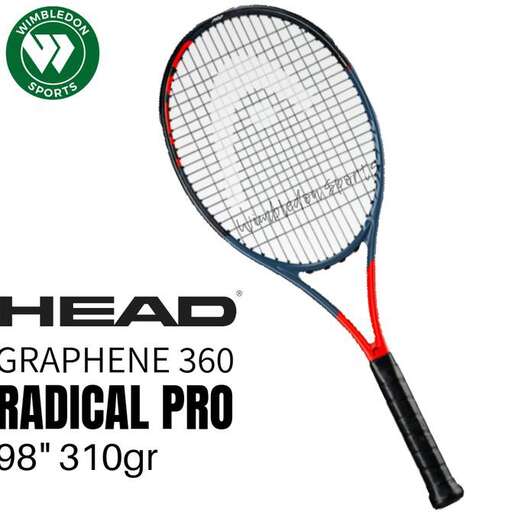 head of a tennis racket