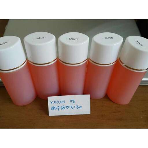 red and orange bottles in a row