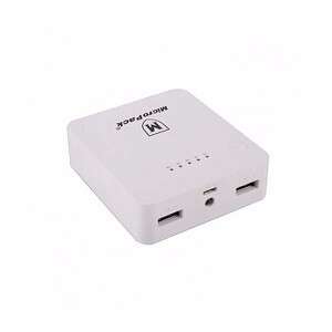 a white box with a plug in it