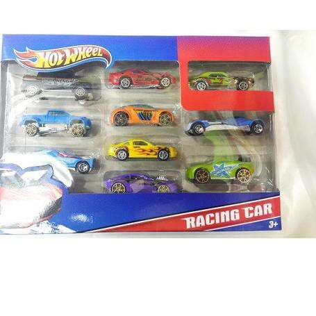 a collection of cars from the race