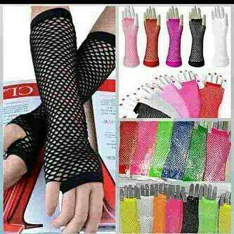 i love the black tights with the pink and purple in the background.