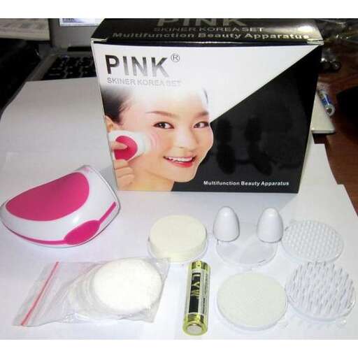 a box of beauty products on a table.