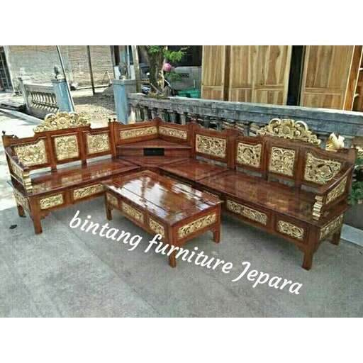 a bench made from a table.