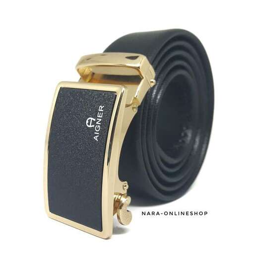 the watch is made of leather and has a black leather strap that is perfect for any occasion.