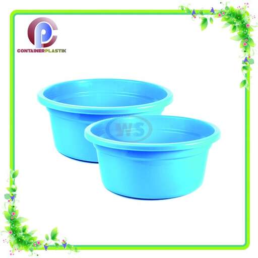 this is a picture of a set of bowls in blue and green.