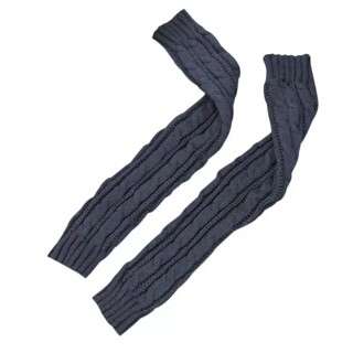 garment in black with a hint of blue