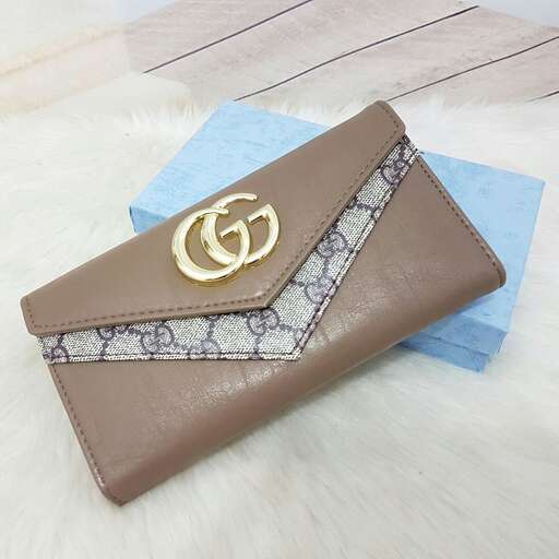 a wallet with a design on it.