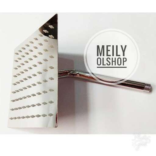 a paper cut in half is on a shelf.