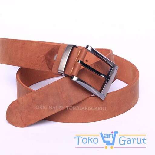 a belt made of leather