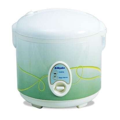 a small crock pot with a lid on top of it.