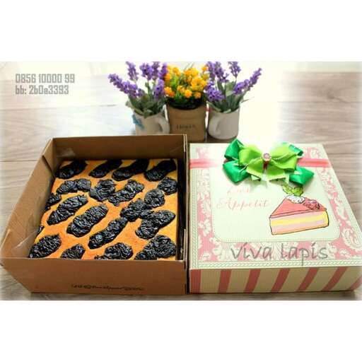 a box of chocolate cake and a box of chocolate cookies.