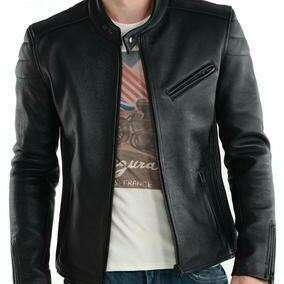 leather jacket with a pocket