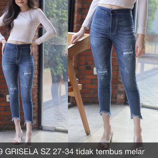 jeans with a high waist