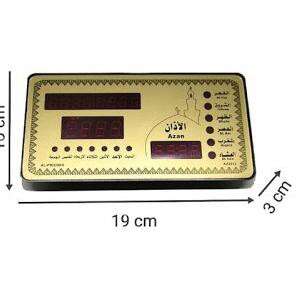 a scale for the weight of a clock
