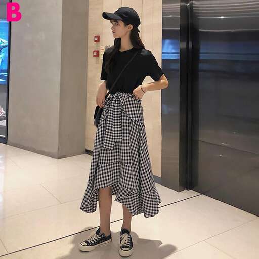 a skirt that is made of fabric