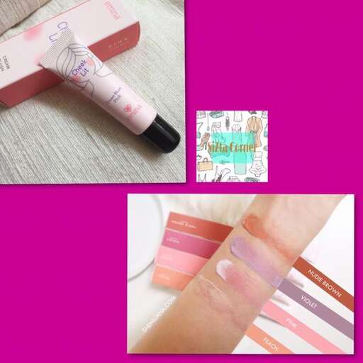 a manicure with a lot of natural beauty products.