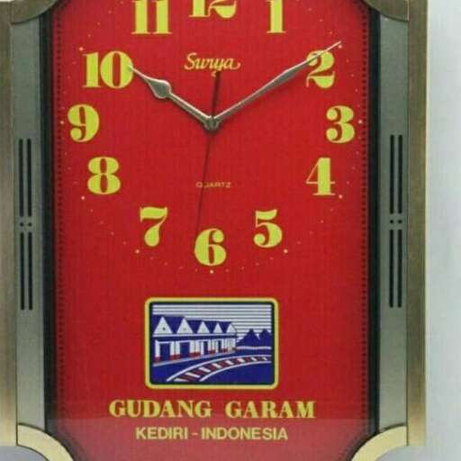 a clock with the time