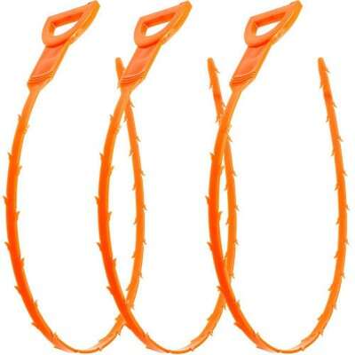 orange hoop earrings isolated on a white background