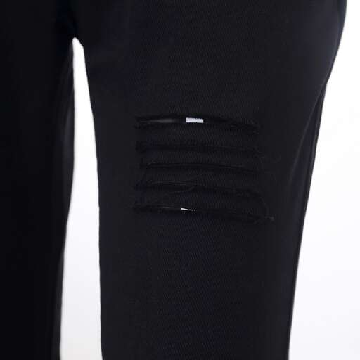 the back of the dress with a small pocket.