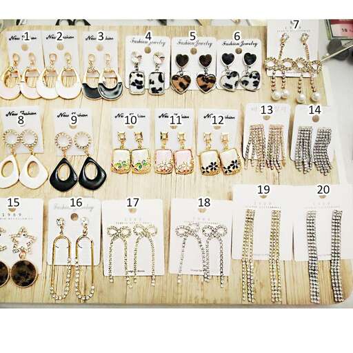 a selection of jewelry for sale in a shop window on the street in san francisco.