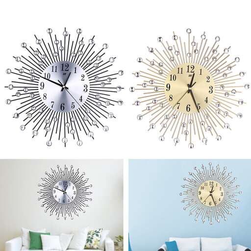 a wall clock with a sundial clock on it.