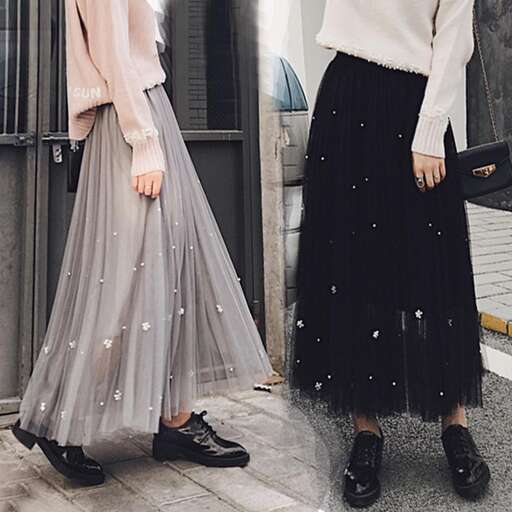 a long skirt and a long skirt are a must have for spring.