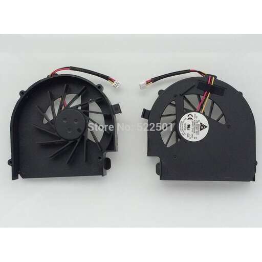 the front of the black fan.