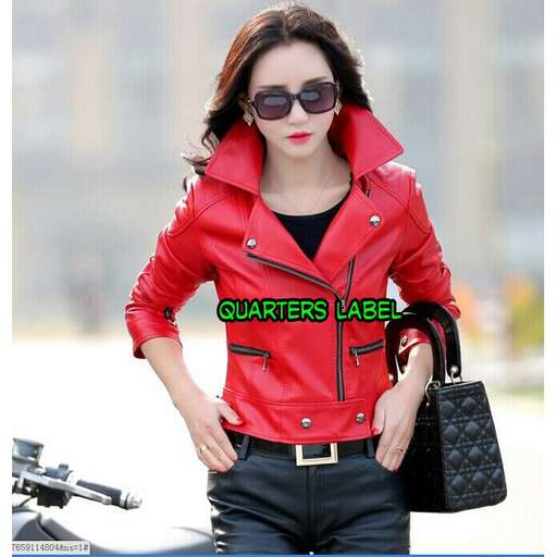 leather jacket with a leather jacket