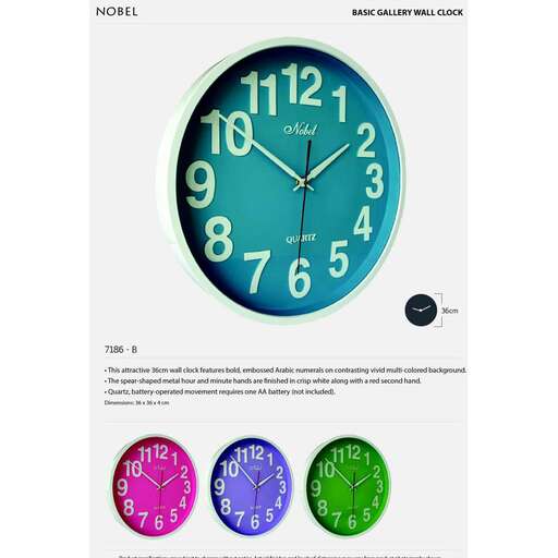 a clock that is on display in a display.