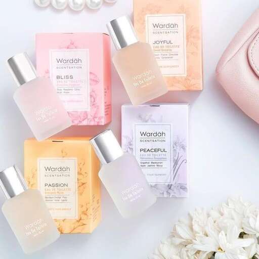 the beauty products of person