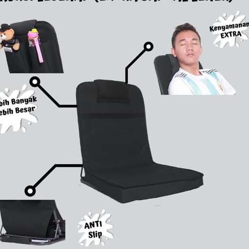 a computer chair with a laptop and a mouse.