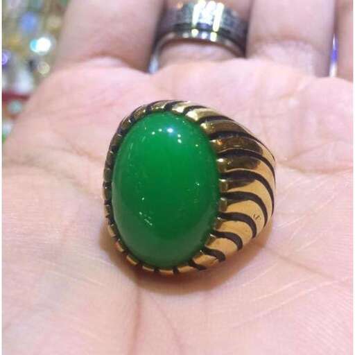 a ring made of gold and silver.