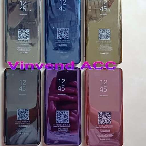 a close up of a cell phone case with a purple case