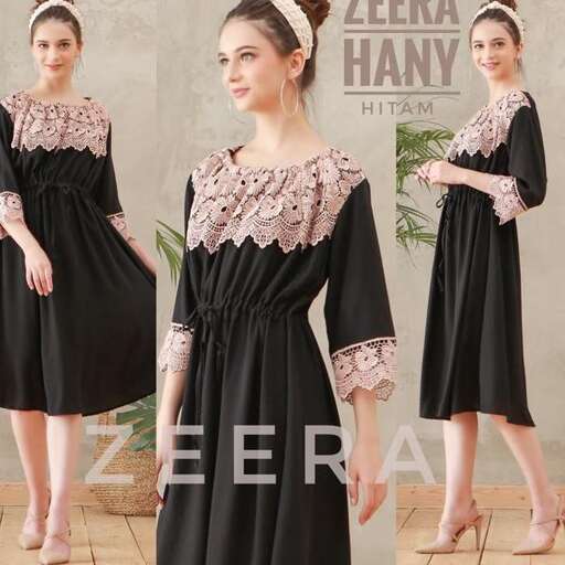 garment with a lace trim