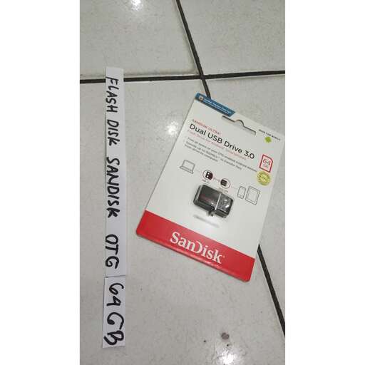 a floor with a tag on it