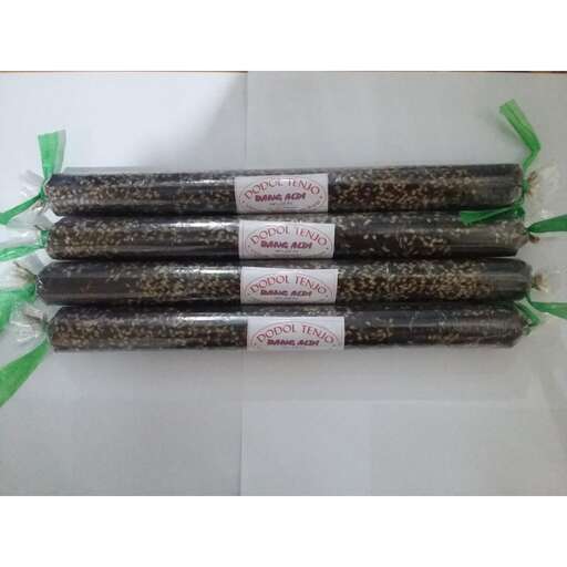 a set of rolled up beans.