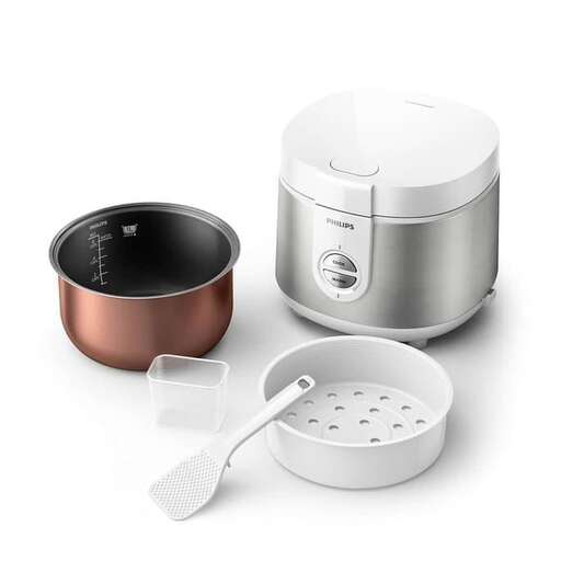 a pot and a spoon on a white background.
