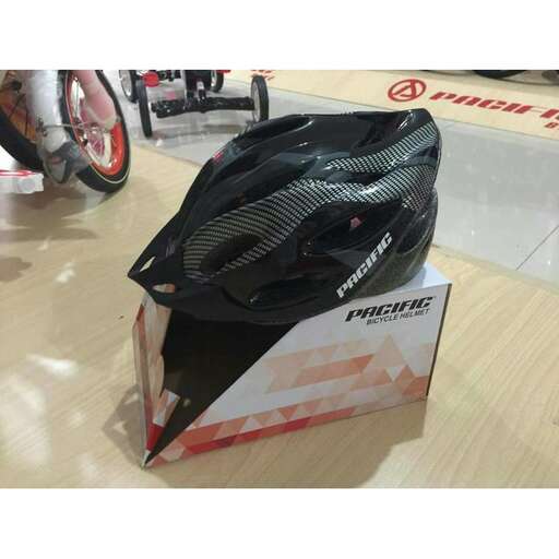 a helmet for a ride.