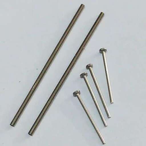 a set of metal nails