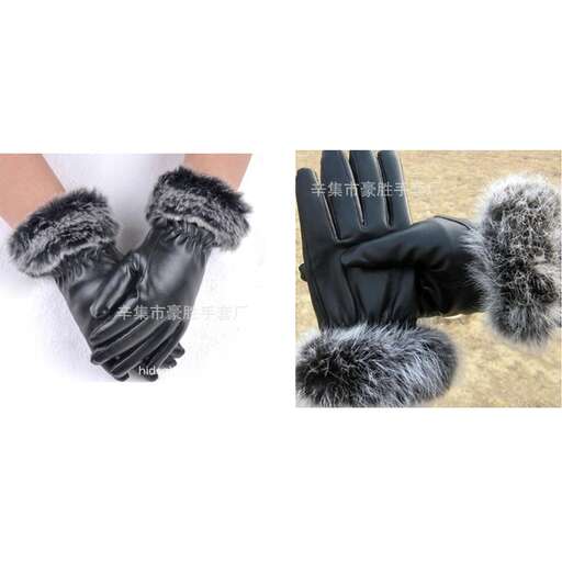 gloves with a pair of gloves