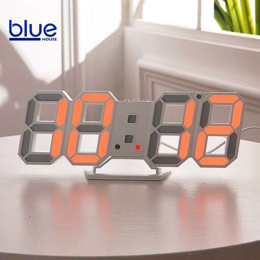 a digital clock with a digital time displayed.