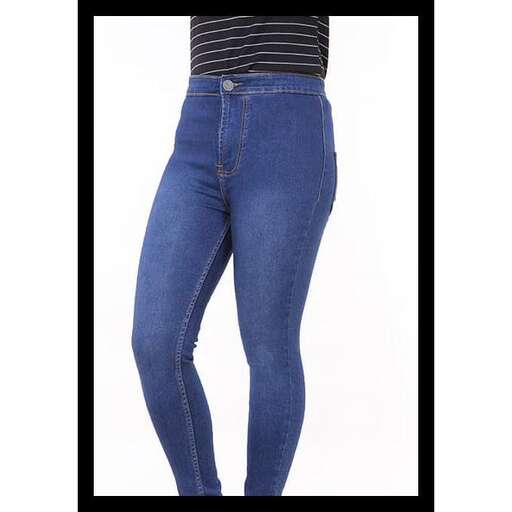 jeans in black and white