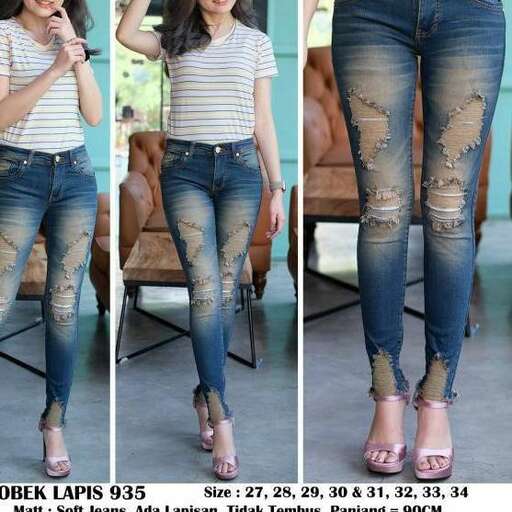 jeans with a striped top