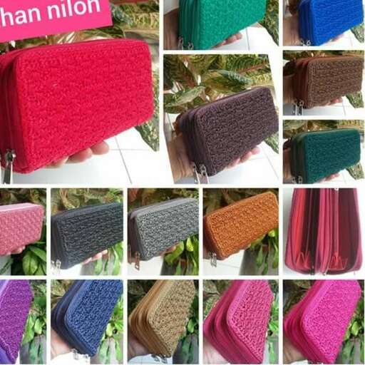 a bag made from wool