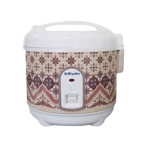 a white and red pot with a lid on it.