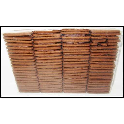 a basket made of cookies.