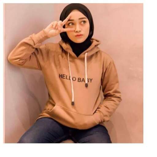 the hoodie is made from a hoodie.